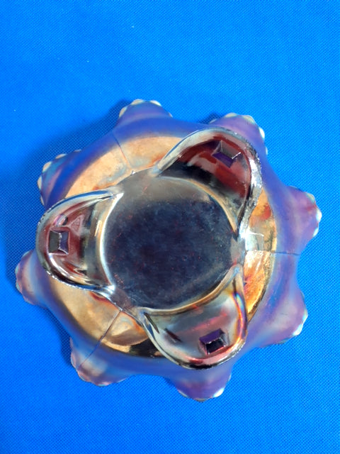 Skål vintage Carnival glas